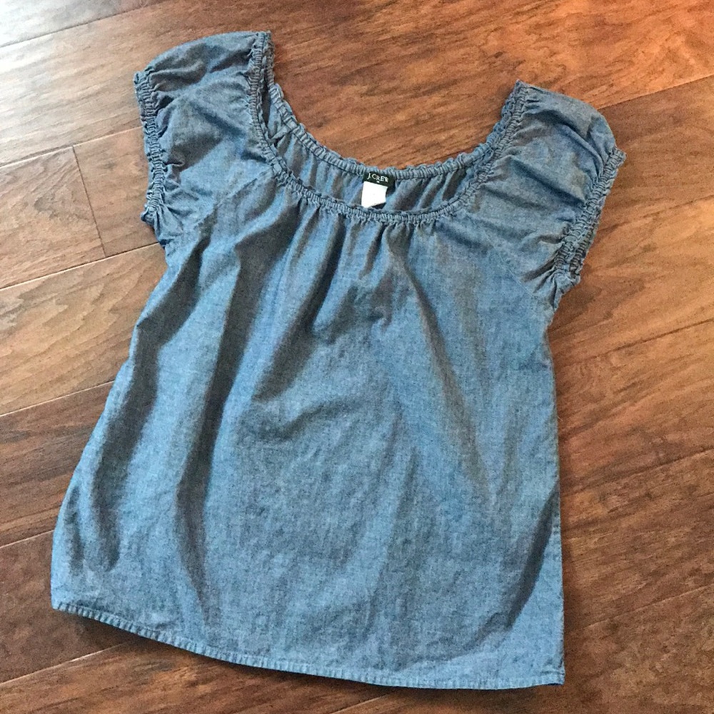 JCrew Denim Top
